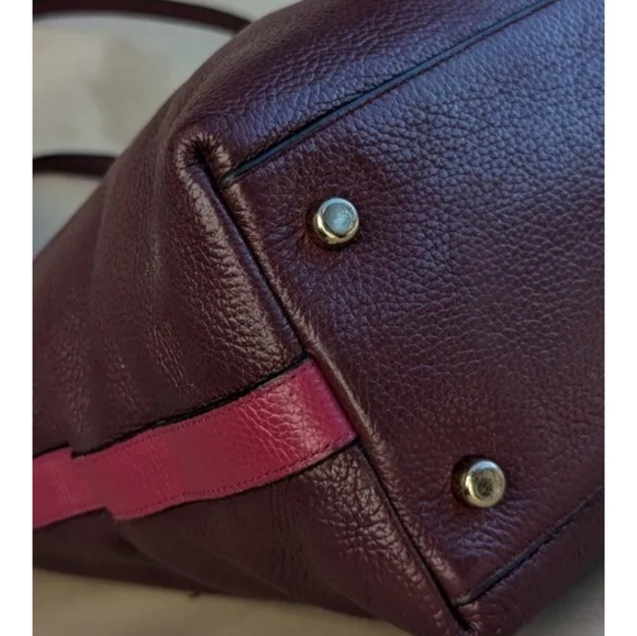 👜COACH colorblock tote shoulder purse - Picture 14 of 15